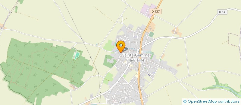 localisation de l'entreprise MADAME SOPHIE IVOULA  SAINTE-GEMME-LA-PLAINE