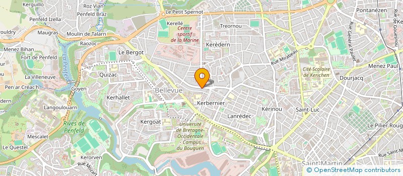 localisation de l'entreprise MADAME SOPHIE JACOB à BREST