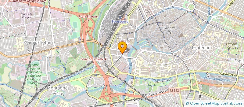localisation de l'entreprise MADAME SOPHIE JACOPIN à STRASBOURG