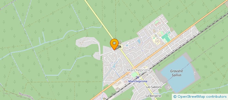 localisation de l'entreprise MADAME SOPHIE JACQUART  MARCHEPRIME
