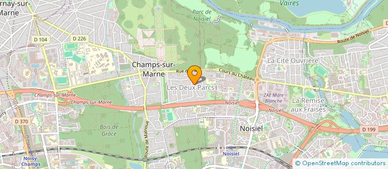 localisation de l'entreprise MADAME SOPHIE JAN à CHAMPS-SUR-MARNE