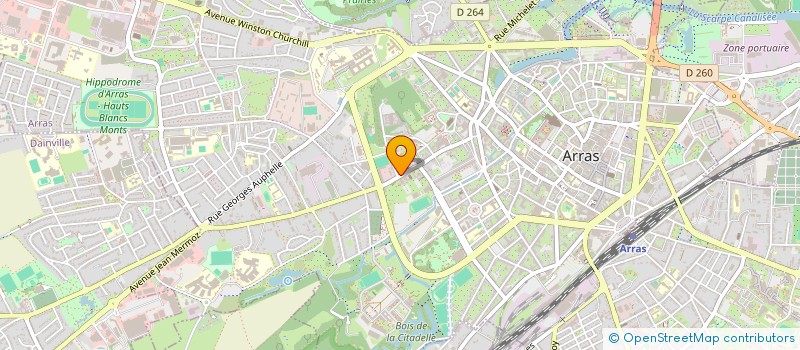 localisation de l'entreprise MADAME SOPHIE JANKOWSKI à ARRAS
