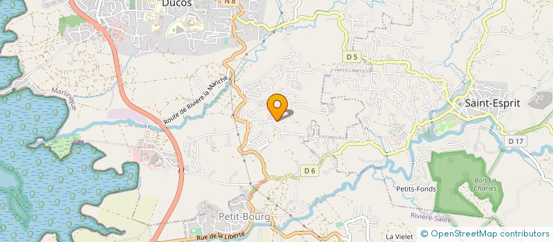 localisation de l'entreprise MADAME SOPHIE JANNAULT  DUCOS