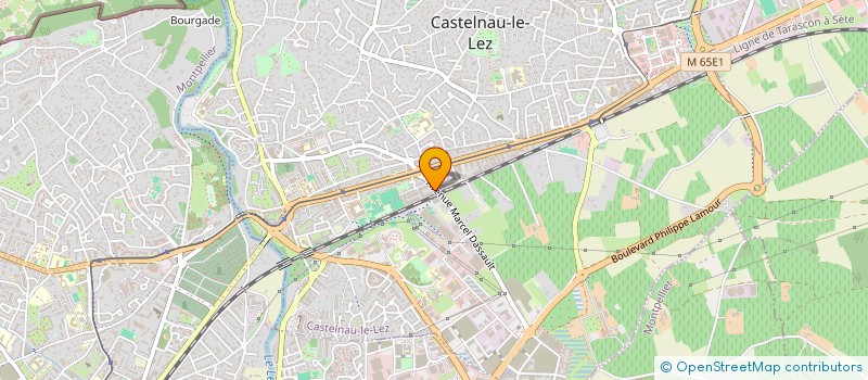 localisation de l'entreprise MADAME SOPHIE JASEVAL  CASTELNAU-LE-LEZ