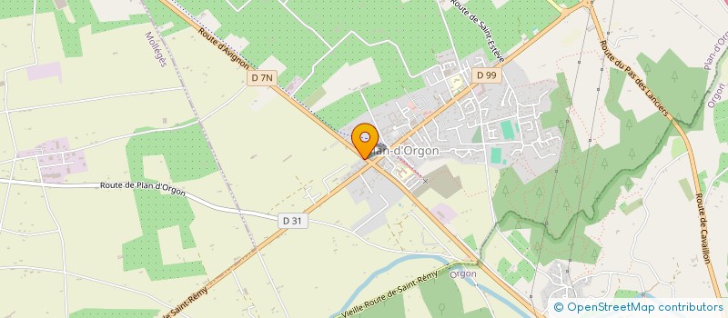 localisation de l'entreprise MADAME SOPHIE JAUFFRET à PLAN-D'ORGON