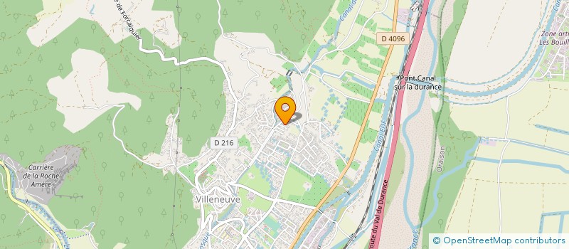 localisation de l'entreprise MADAME SOPHIE JEAN à VILLENEUVE