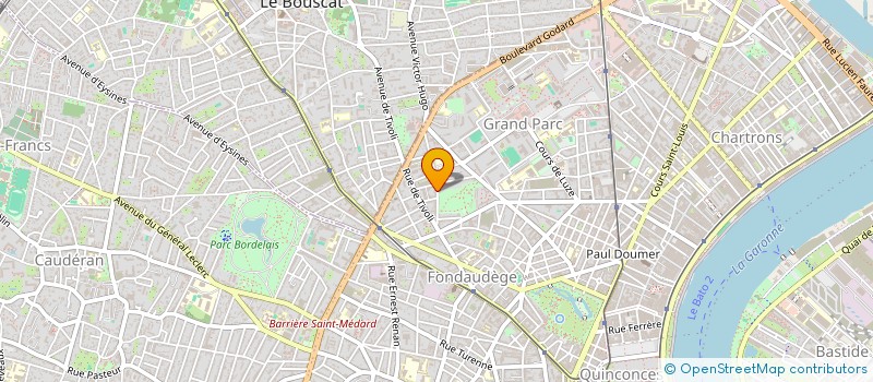 localisation de l'entreprise MADAME SOPHIE JEAN  BORDEAUX