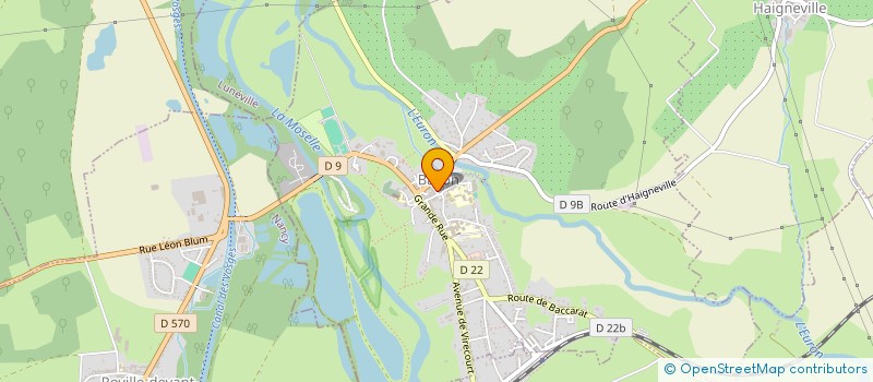 localisation de l'entreprise MADAME SOPHIE JEANNE MICHEL LOYNEL  BAYON