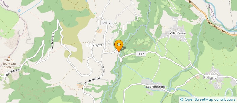 localisation de l'entreprise MADAME SOPHIE JEUDI DE GRISSAC  LE NOYER