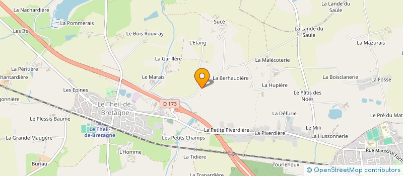 localisation de l'entreprise MADAME SOPHIE JEULAND  MARCILLE-ROBERT