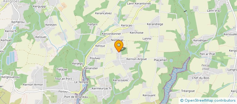 localisation de l'entreprise MADAME SOPHIE JEZEQUEL  MOELAN SUR MER