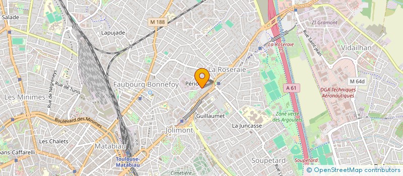 localisation de l'entreprise MADAME SOPHIE JIANG  TOULOUSE