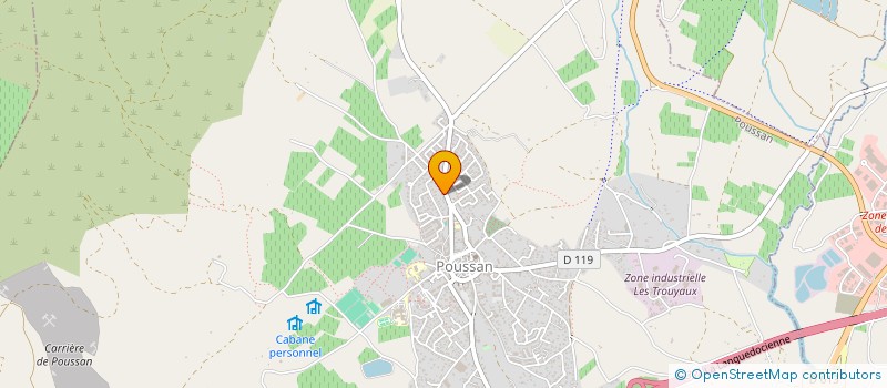 localisation de l'entreprise MADAME SOPHIE JIBERT à POUSSAN