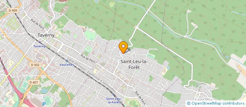 localisation de l'entreprise MADAME SOPHIE JOBEZ  SAINT-LEU-LA-FORET