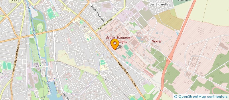 localisation de l'entreprise MADAME SOPHIE JOFFE  BOURGES