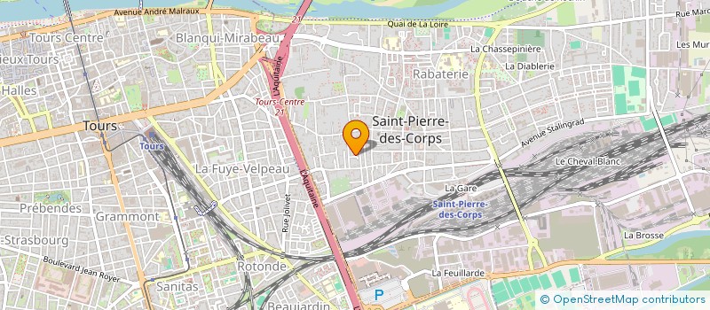 localisation de l'entreprise MADAME SOPHIE JOIGNEAU à SAINT-PIERRE-DES-CORPS