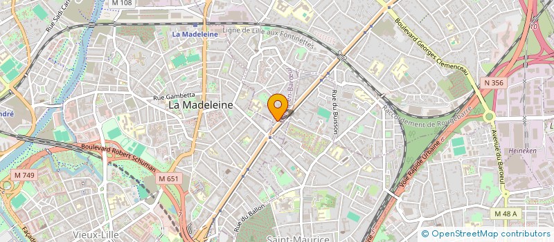 localisation de l'entreprise MADAME SOPHIE JOLY à MARCQ-EN-BARŒUL