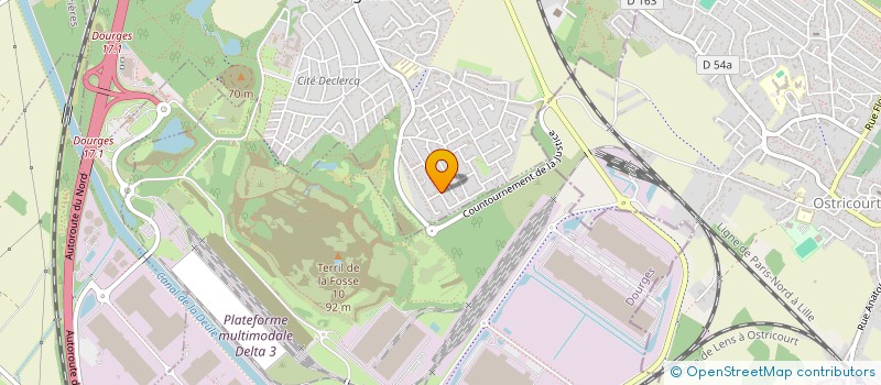 localisation de l'entreprise MADAME SOPHIE JONCKEERE  OIGNIES