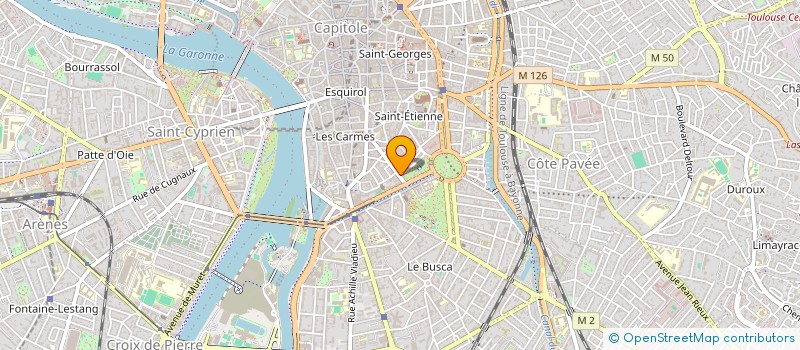 localisation de l'entreprise MADAME SOPHIE JORDA à TOULOUSE