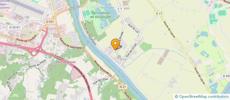 localisation de l'entreprise MADAME SOPHIE JORDANA  BOE