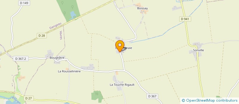 localisation de l'entreprise MADAME SOPHIE JOSEPH à DANGEAU