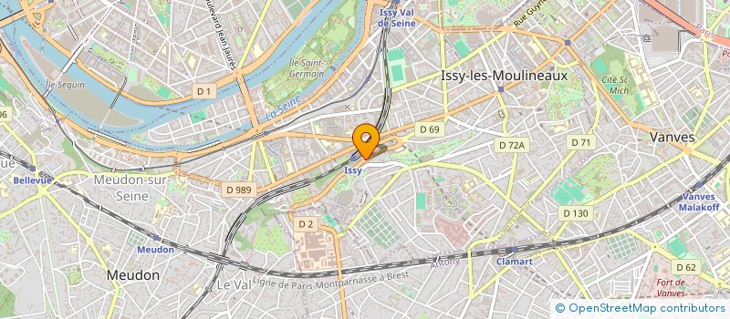 localisation de l'entreprise MADAME SOPHIE JOUHET à ISSY-LES-MOULINEAUX