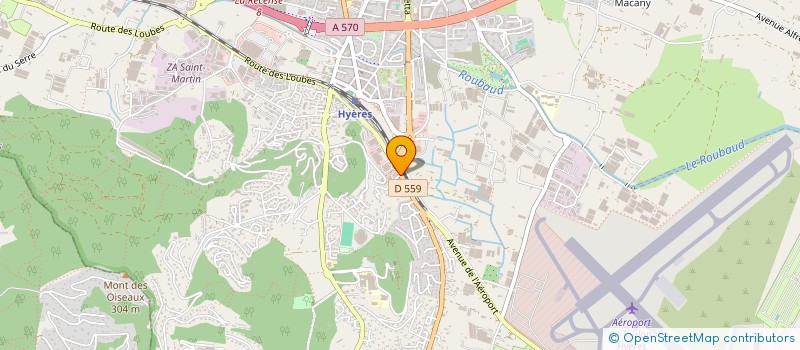 localisation de l'entreprise MADAME SOPHIE JOULIAN  HYERES