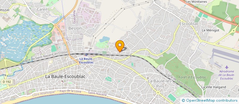 localisation de l'entreprise MADAME SOPHIE JOUM à LA BAULE-ESCOUBLAC