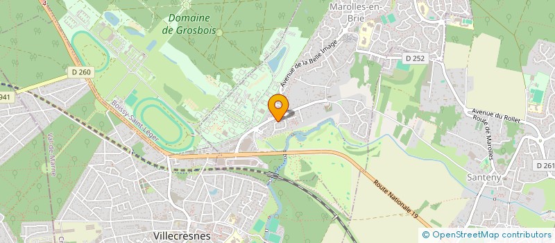 localisation de l'entreprise MADAME SOPHIE JOURDAINE  MAROLLES-EN-BRIE