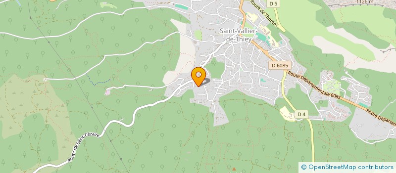 localisation de l'entreprise MADAME SOPHIE JOURDAN à SAINT-VALLIER-DE-THIEY