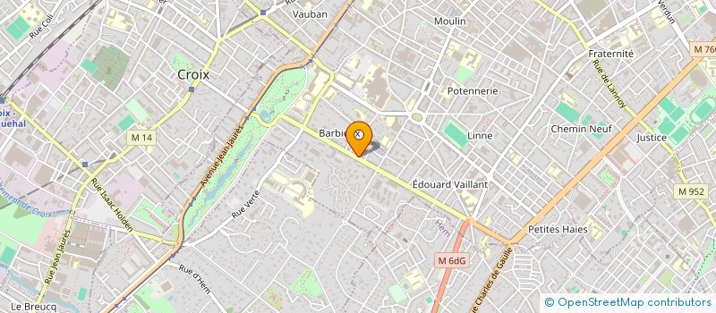 localisation de l'entreprise MADAME SOPHIE JOUVE à ROUBAIX