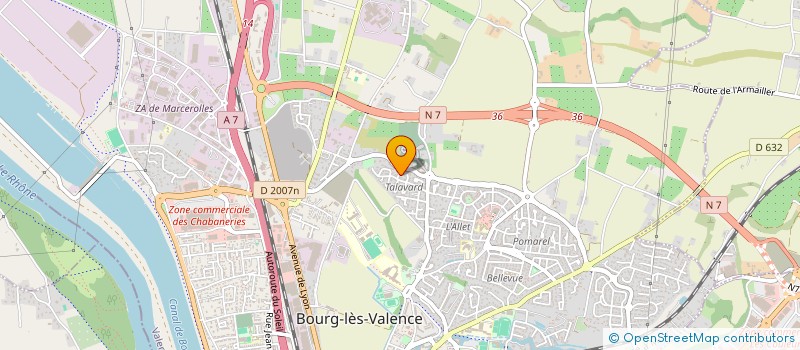 localisation de l'entreprise MADAME SOPHIE JOZWIK à BOURG-LES-VALENCE