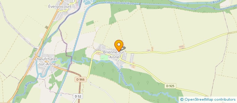 localisation de l'entreprise MADAME SOPHIE JULMANN  BRIENNE-SUR-AISNE