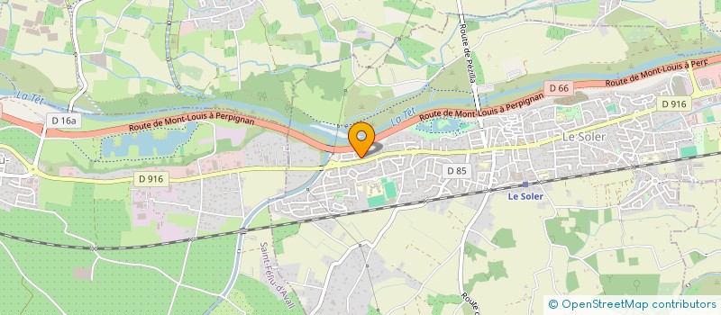 localisation de l'entreprise MADAME SOPHIE JUNDT  LE SOLER