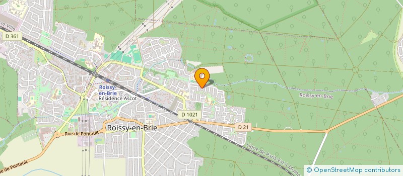 localisation de l'entreprise MADAME SOPHIE JUSTE  ROISSY-EN-BRIE