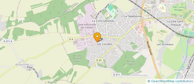 localisation de l'entreprise MADAME SOPHIE KERGALL à VERNOUILLET