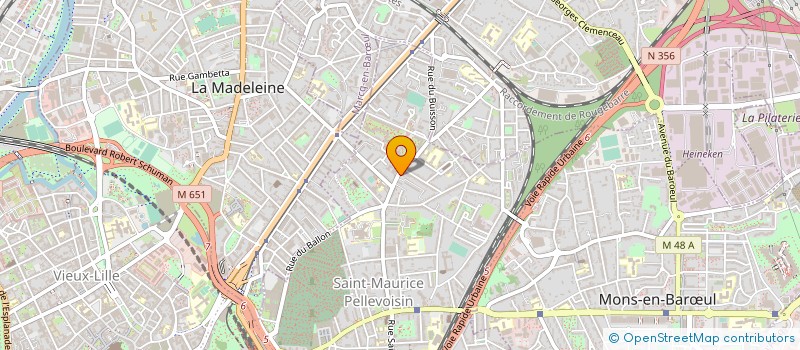 localisation de l'entreprise MADAME SOPHIE KERN à LILLE
