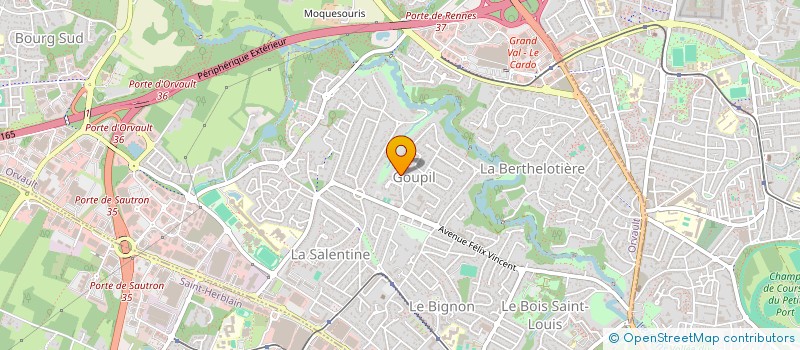 localisation de l'entreprise MADAME SOPHIE KEROUEDAN à ORVAULT