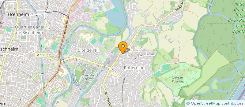 localisation de l'entreprise MADAME SOPHIE KESSLER à STRASBOURG