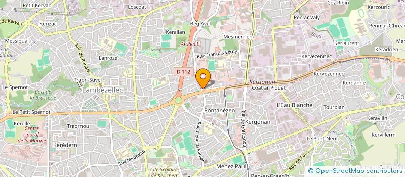 localisation de l'entreprise MADAME SOPHIE KHA à BREST