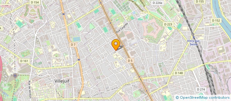 localisation de l'entreprise MADAME SOPHIE KIM à VITRY-SUR-SEINE