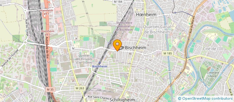 localisation de l'entreprise MADAME SOPHIE KIRAN à BISCHHEIM