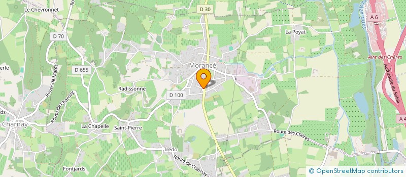 localisation de l'entreprise MADAME SOPHIE KLUCZYNSKI  MORANCE