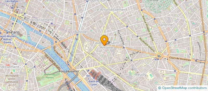 localisation de l'entreprise MADAME SOPHIE KNAFO  PARIS