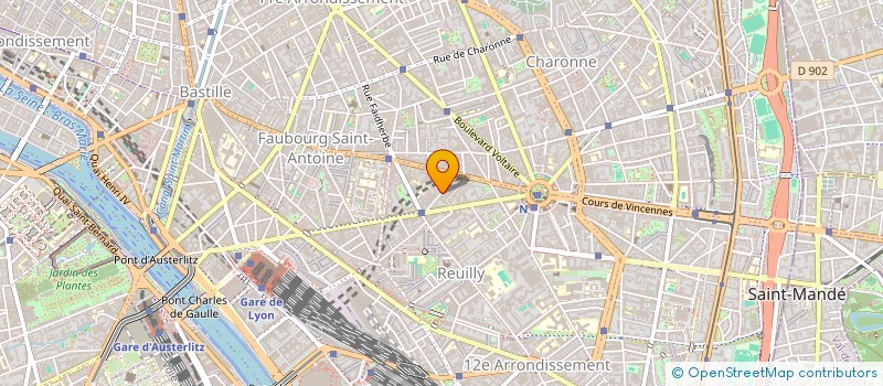 localisation de l'entreprise MADAME SOPHIE KOKOLO  PARIS