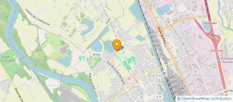 localisation de l'entreprise MADAME SOPHIE KOPETZKI  LESPINASSE