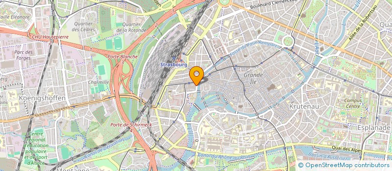 localisation de l'entreprise MADAME SOPHIE KOPF à STRASBOURG