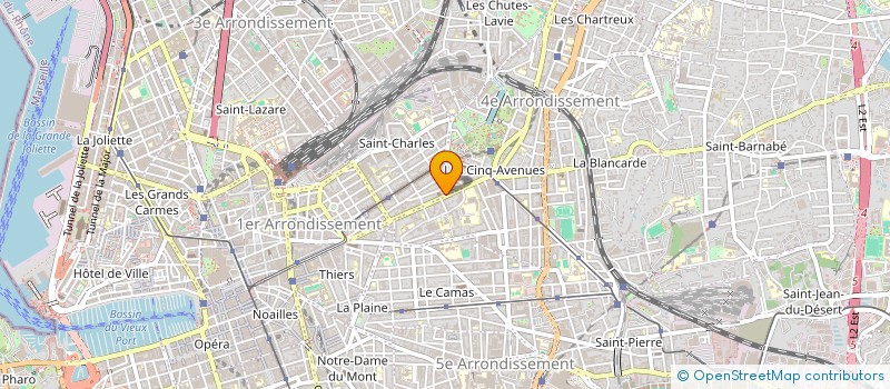 localisation de l'entreprise MADAME SOPHIE KOPF à MARSEILLE
