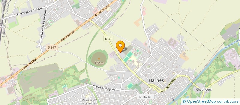 localisation de l'entreprise MADAME SOPHIE KOSTRZYNSKI  HARNES