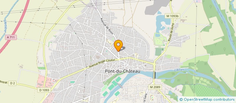 localisation de l'entreprise MADAME SOPHIE LABROUSSE  PONT-DU-CHATEAU